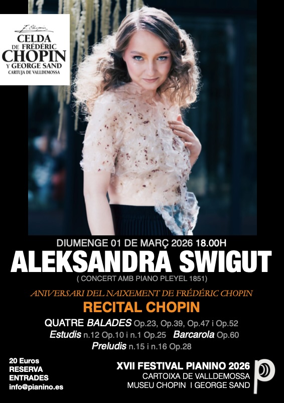 Recital Chopin - Aleksandra Świgut