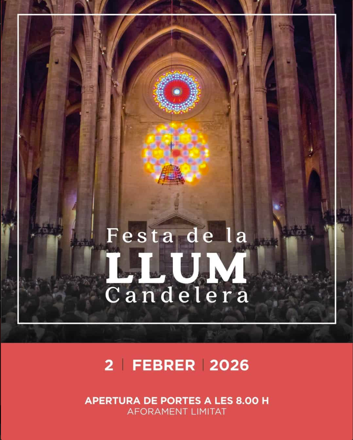 Festa de la Llum a la Seu (Catedral de Palma)
