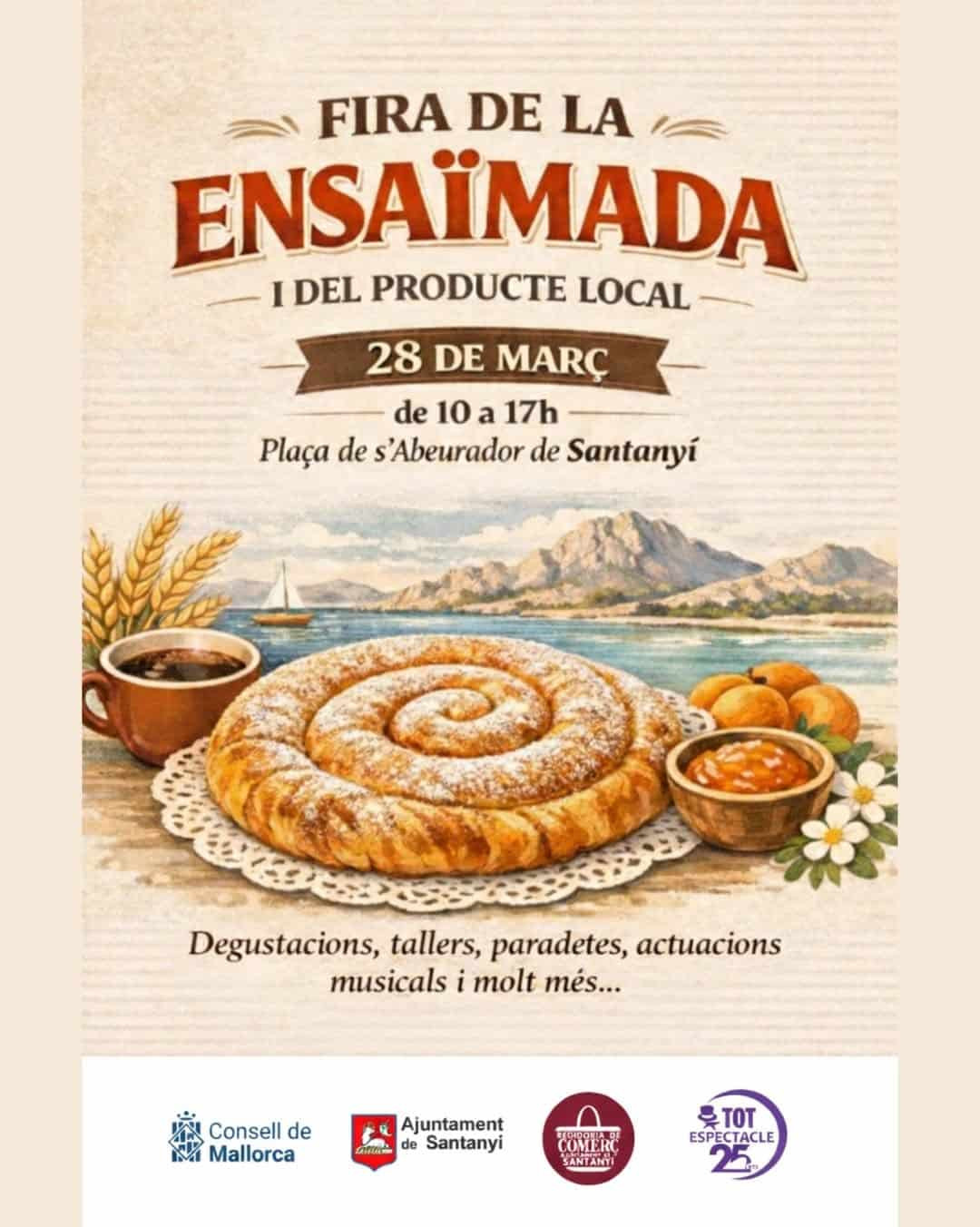 Fira de la Ensaimada y del Producto Local 2026 - Feria gastronómica (S’Abeurador) 