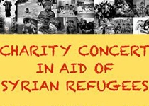 Concierto a beneficio de los refugiados sirios